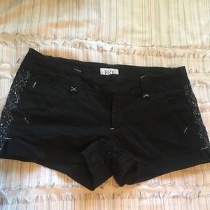 BKE Black Mollie Shorts. Size 27.